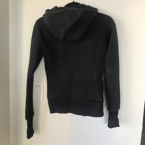 Lululemon Athletica Black Scuba Hoodie - Picture 3 of 3